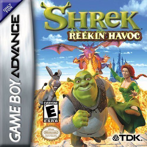 Shrek - Reekin' Havoc (USA) Game Cover